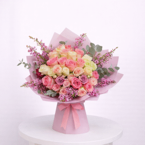 Mixed Roses Bouquet – Large Size