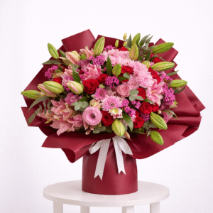 An impressive extra-large bouquet