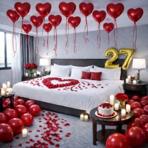 Romantic Hotel Room Decoration
