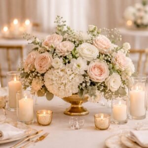 Elegant Engagement Centerpiece