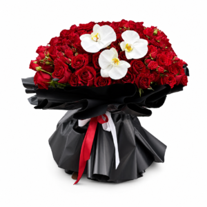 Royal 75 Red Roses Bouquet