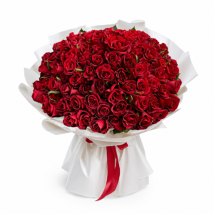 Velvet 75 Red Roses Bouquet