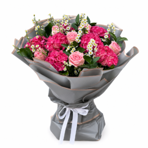 Rosy Charm Mixed Bouquet