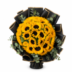 Golden 30 Sunflowers Bouquet
