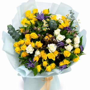 Sunshine Mixed Flowers Bouquet