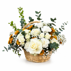 Classic Basket Flower Arrangement